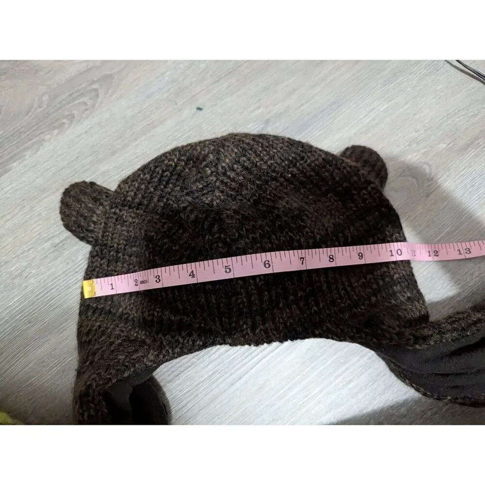 Nirvana Designs kid's monkey hat scarf wool and Mohair